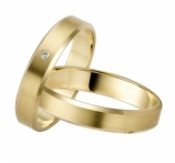 Gold wedding ring Nr. 2-03684/040